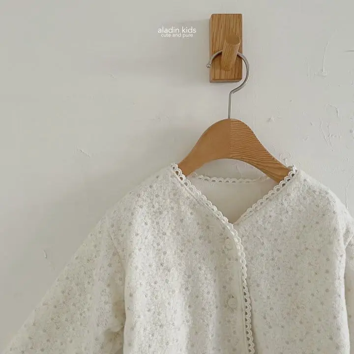Aladin - Korean Children Fashion - #childofig - Lace Embroidery Jacket - 4