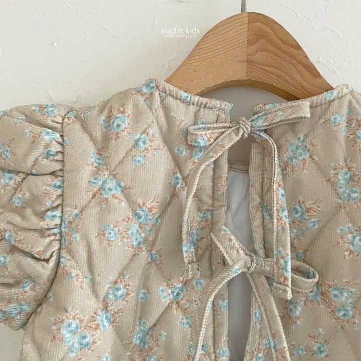 Aladin - Korean Children Fashion - #discoveringself - Puff Ribbon Flower Blouse - 7