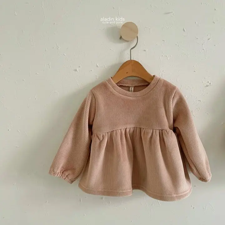 Aladin - Korean Children Fashion - #discoveringself - Winter Rib Blouse - 3
