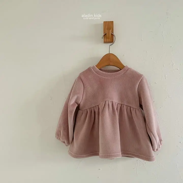 Aladin - Korean Children Fashion - #kidsshorts - Winter Rib Blouse - 5