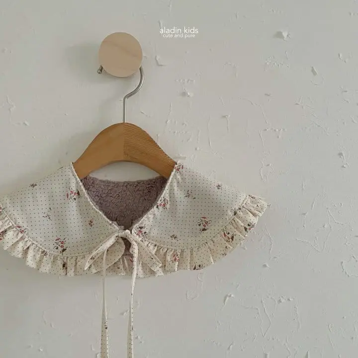 Aladin - Korean Children Fashion - #magicofchildhood - Flower Padding Collar