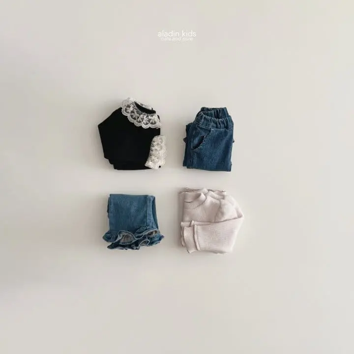 Aladin - Korean Children Fashion - #magicofchildhood - Lace Mood Blouse - 2