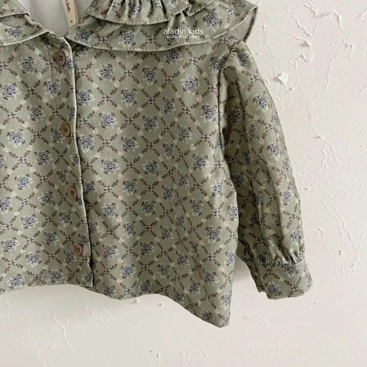 Aladin - Korean Children Fashion - #prettylittlegirls - Frill Collar Blouse - 6