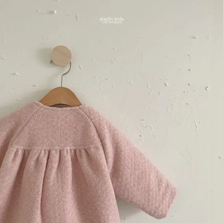 Aladin - Korean Children Fashion - #stylishchildhood - Flower Padding Coat - 5