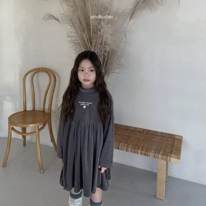 Andbutter - Korean Children Fashion - #childofig - Love One-piece