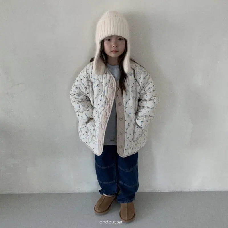 Andbutter - Korean Children Fashion - #fashionkids - Tea Tree Padding Jacket - 8