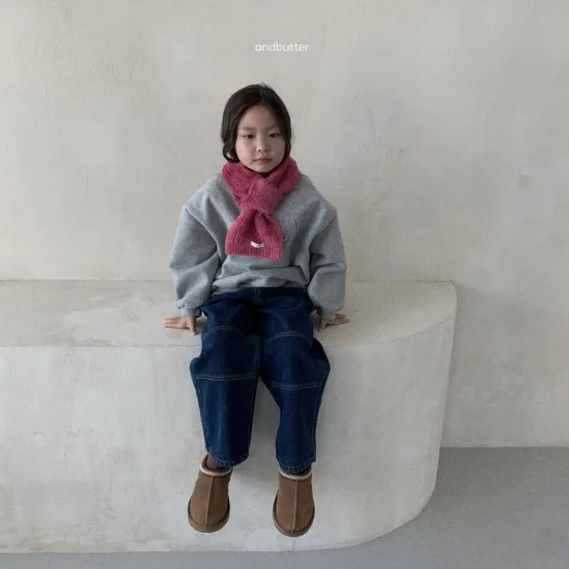 Andbutter - Korean Children Fashion - #fashionkids - Minky Muffler - 4