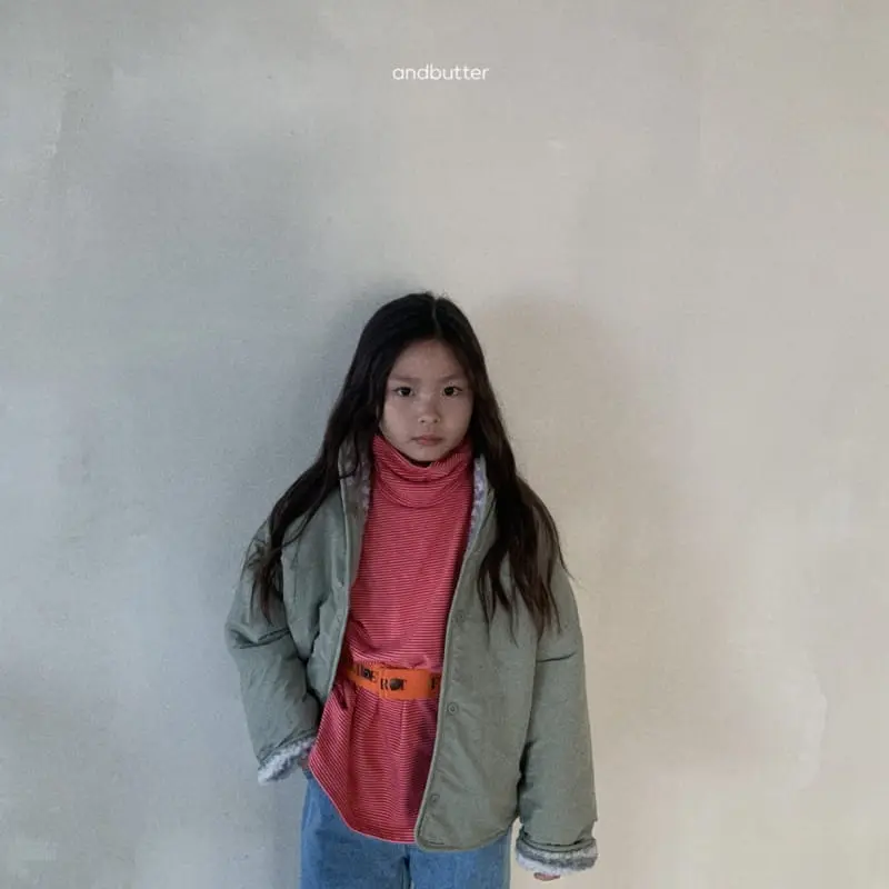 Andbutter - Korean Children Fashion - #kidsstore - Bbogle Reversible Jumper - 11