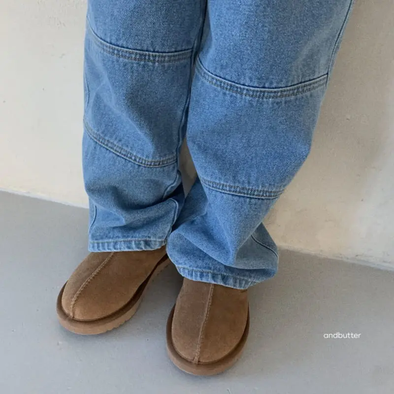 Andbutter - Korean Children Fashion - #littlefashionista - Slit Jeans - 9
