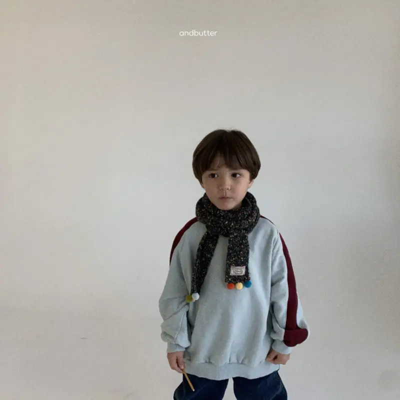 Andbutter - Korean Children Fashion - #minifashionista - Pompom Muffler - 8