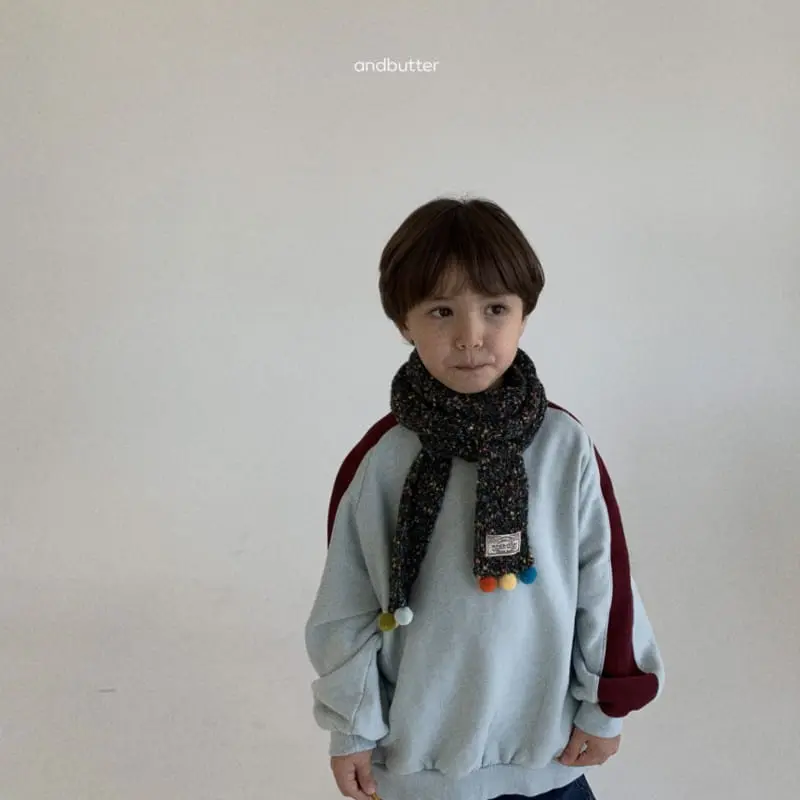 Andbutter - Korean Children Fashion - #prettylittlegirls - Pompom Muffler - 9