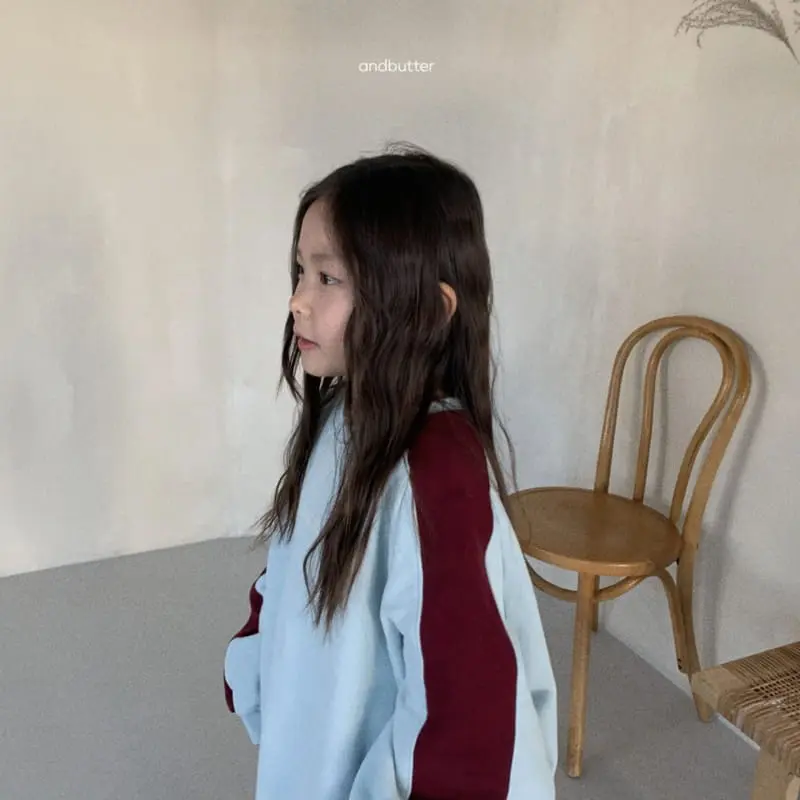 Andbutter - Korean Children Fashion - #todddlerfashion - Color Sweatshirt - 8