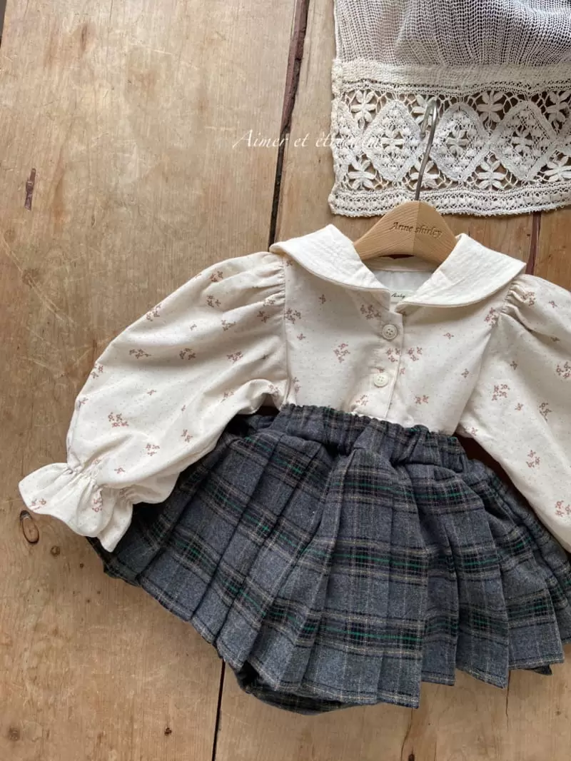 Anne Shirley - Korean Baby Fashion - #babylifestyle - Ber Wrinkle Skirt Bloomer - 3
