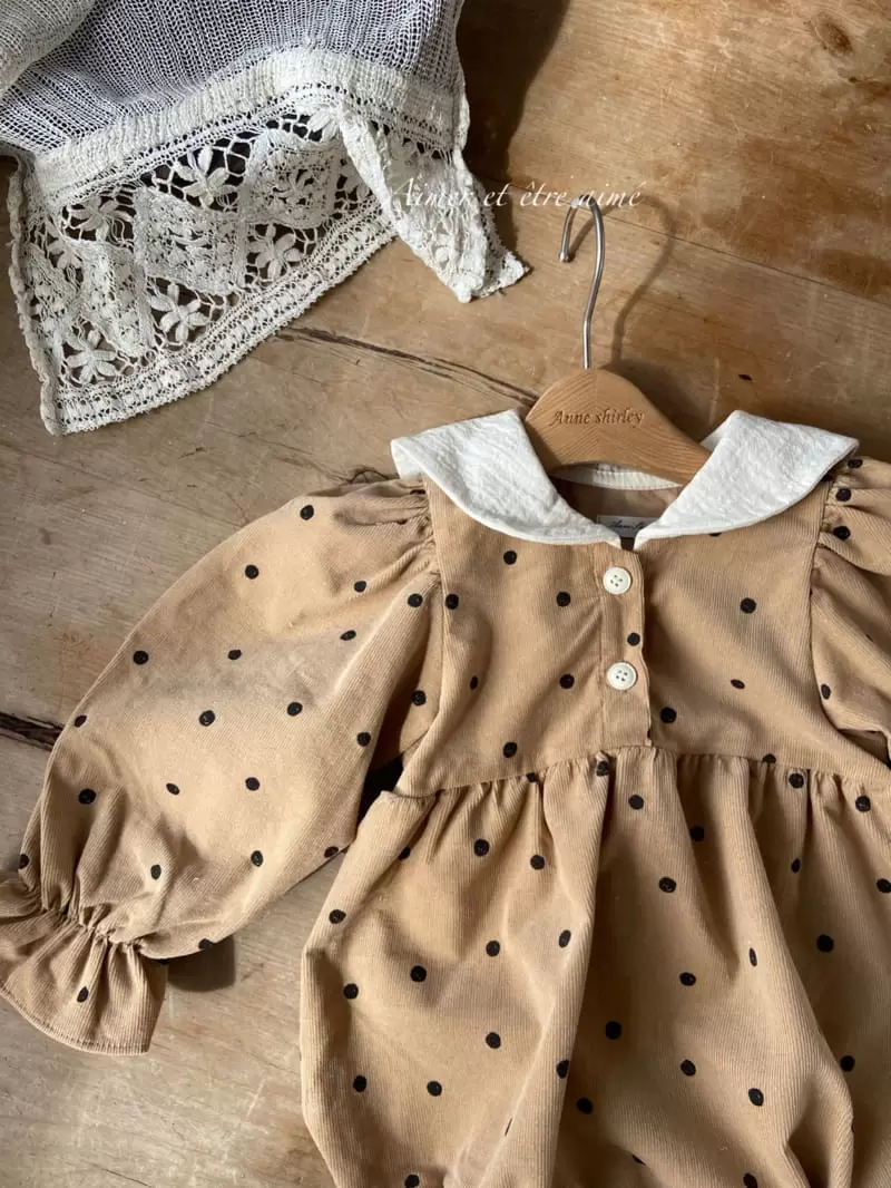 Anne Shirley - Korean Baby Fashion - #babywear - Wendy Collar Bodysuit - 3