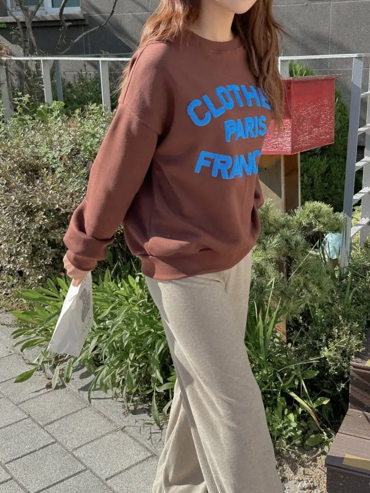 Another Plan - Korean Women Fashion - #momslook - Clos Paris Sweatshirt - 3