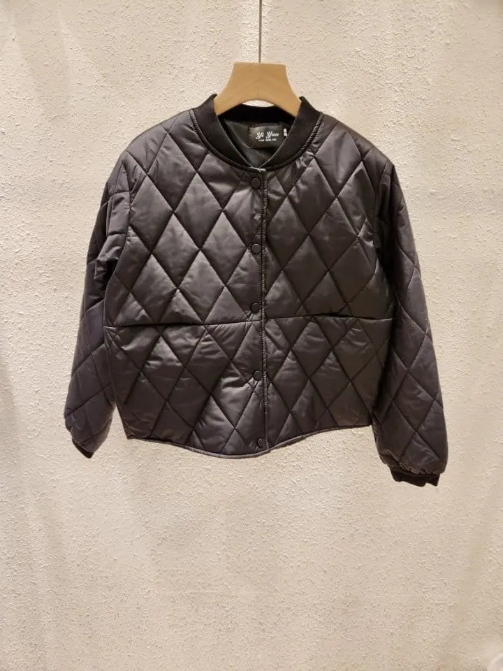 Another Plan - Korean Women Fashion - #momslook - Quilting Short Jacket - 9