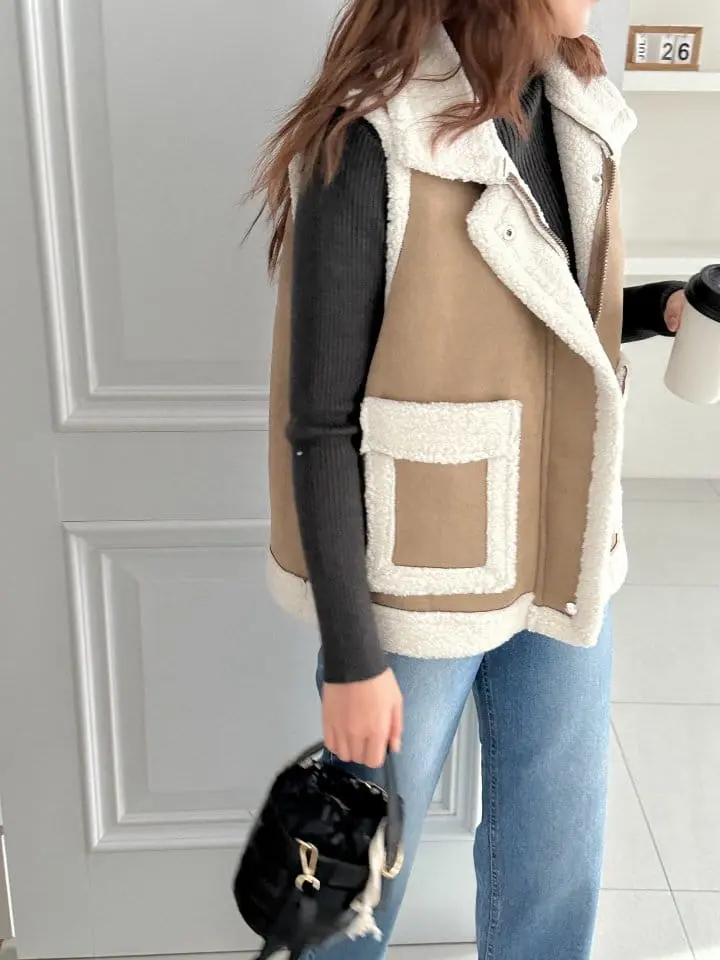 Another Plan - Korean Women Fashion - #momslook - H8811 Vest - 6