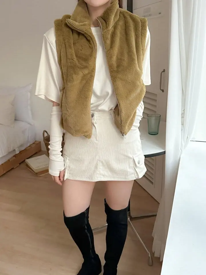Another Plan - Korean Women Fashion - #momslook - H2335 Vest - 8
