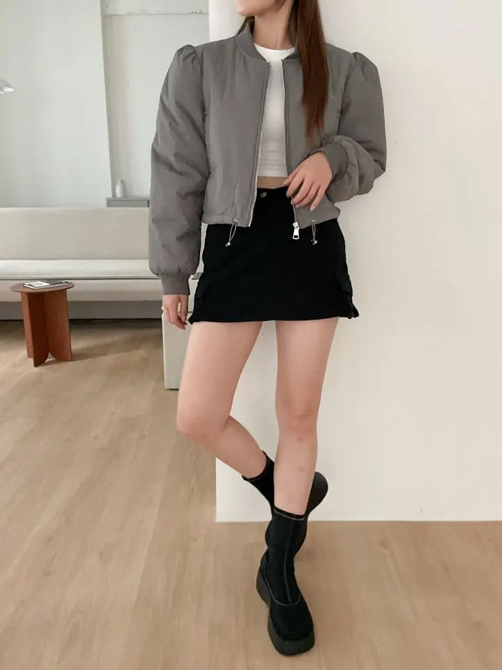 Another Plan - Korean Women Fashion - #momslook - 8903 Short Jumprt - 7