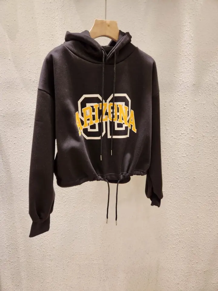 Another Plan - Korean Women Fashion - #pursuepretty - Ari Crop Hoody - 10