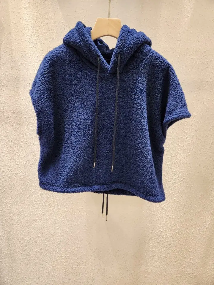 Another Plan - Korean Women Fashion - #pursuepretty - Boa Hoody Vest - 7