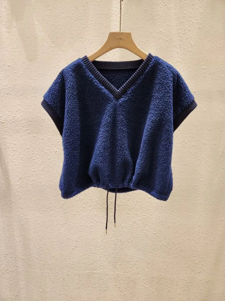 Another Plan - Korean Women Fashion - #pursuepretty - Boa Vest - 6