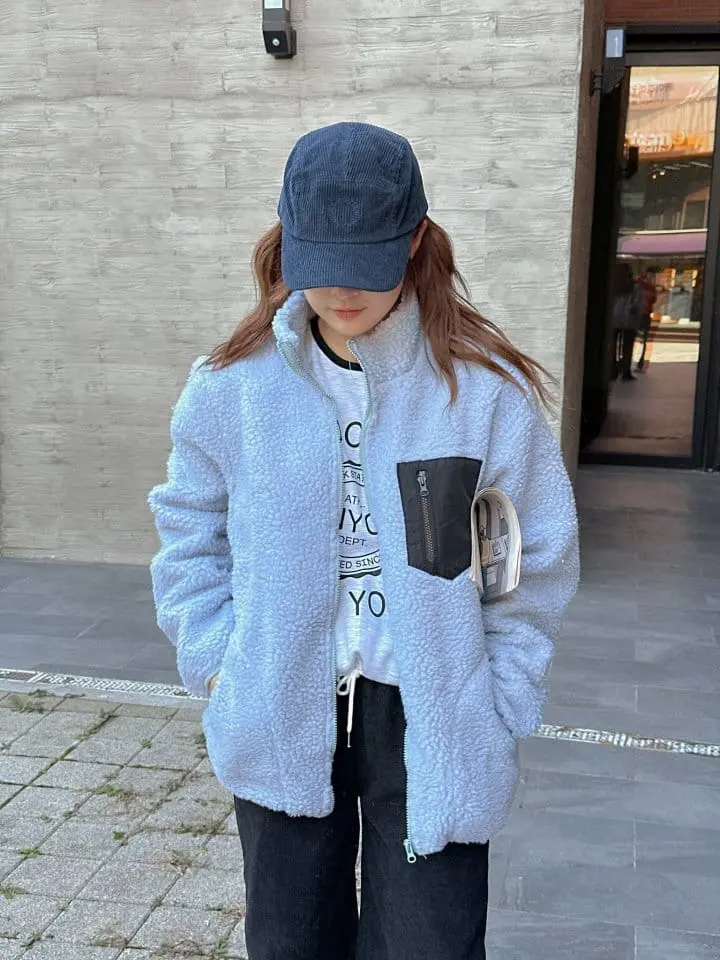 Another Plan - Korean Women Fashion - #romanticstyle - K 700 Bbogle Zip UP L - 3