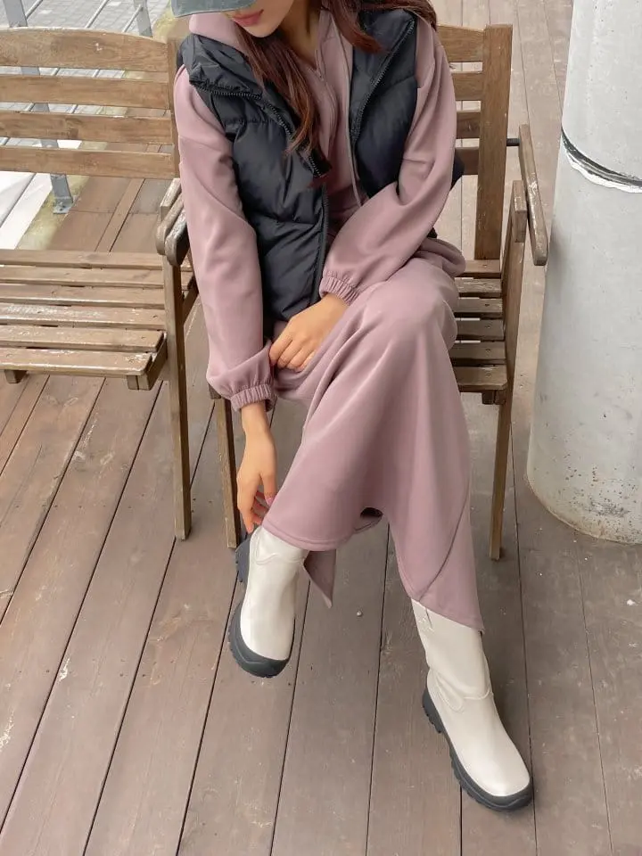 Another Plan - Korean Women Fashion - #shopsmall - Short Padding Vest - 11