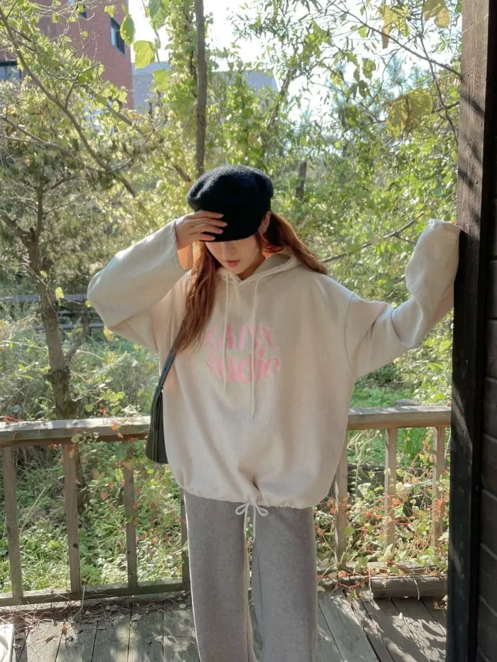 Another Plan - Korean Women Fashion - #shopsmall - Vibe Hoody Tee - 8