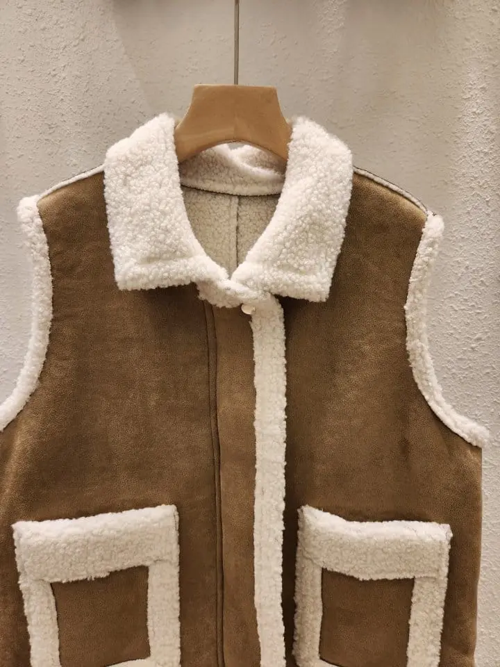 Another Plan - Korean Women Fashion - #shopsmall - H8811 Vest