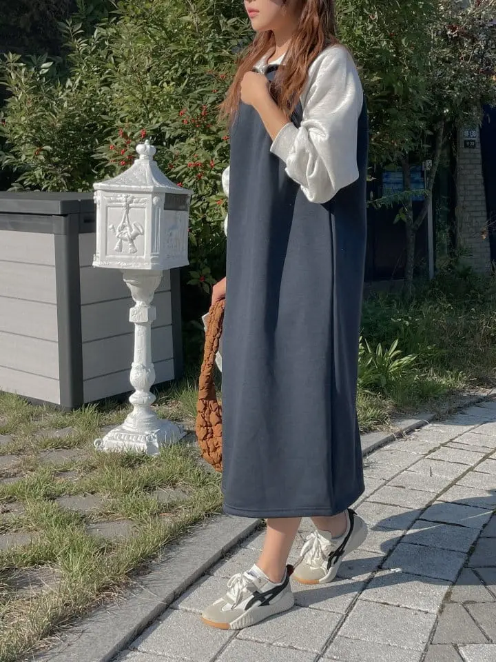 Another Plan - Korean Women Fashion - #vintagekidsstyle - Raglan One-piece