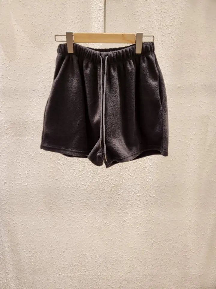 Another Plan - Korean Women Fashion - #womensfashion - Fleece Shorts - 7