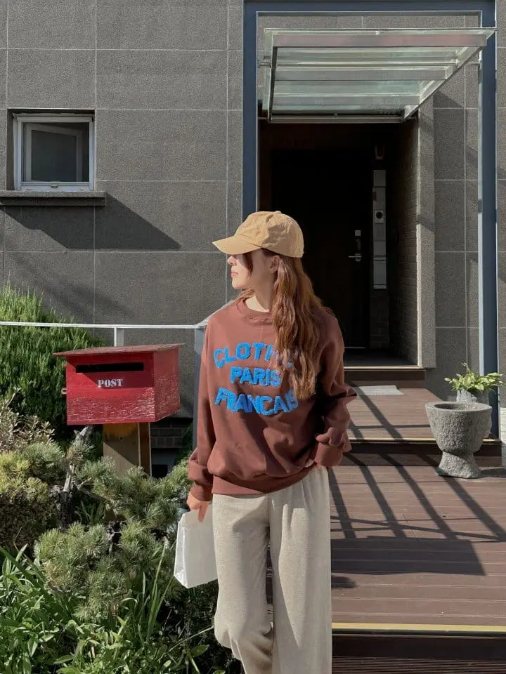 Another Plan - Korean Women Fashion - #womensfashion - Clos Paris Sweatshirt - 6