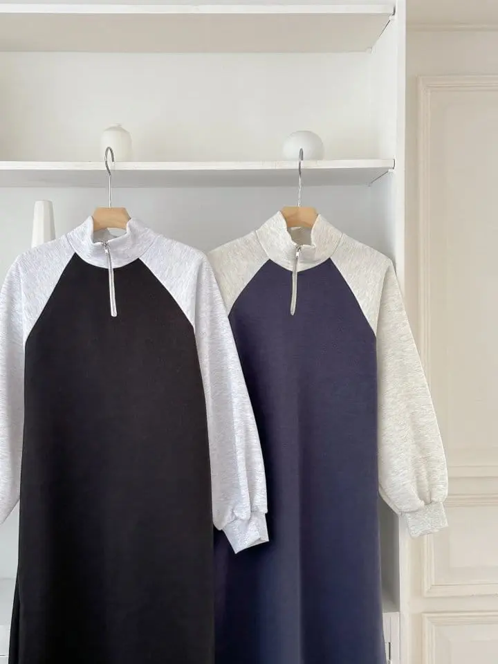 Another Plan - Korean Women Fashion - #womensfashion - Raglan One-piece - 11