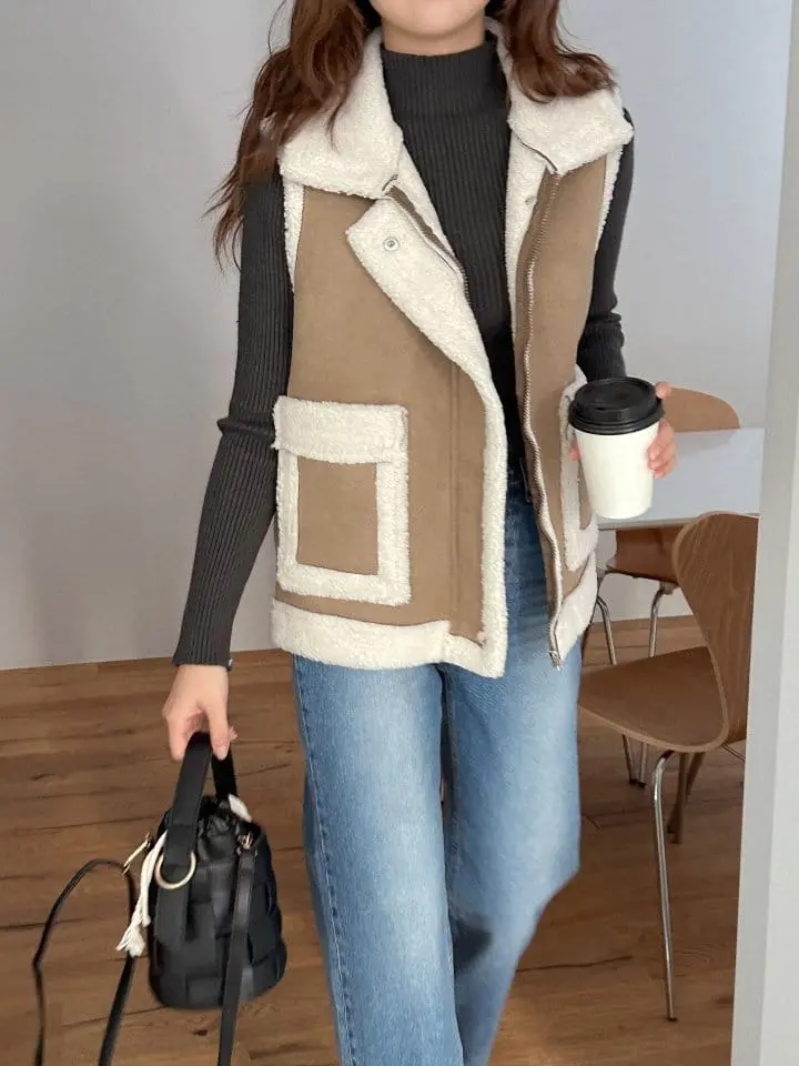 Another Plan - Korean Women Fashion - #womensfashion - H8811 Vest - 5