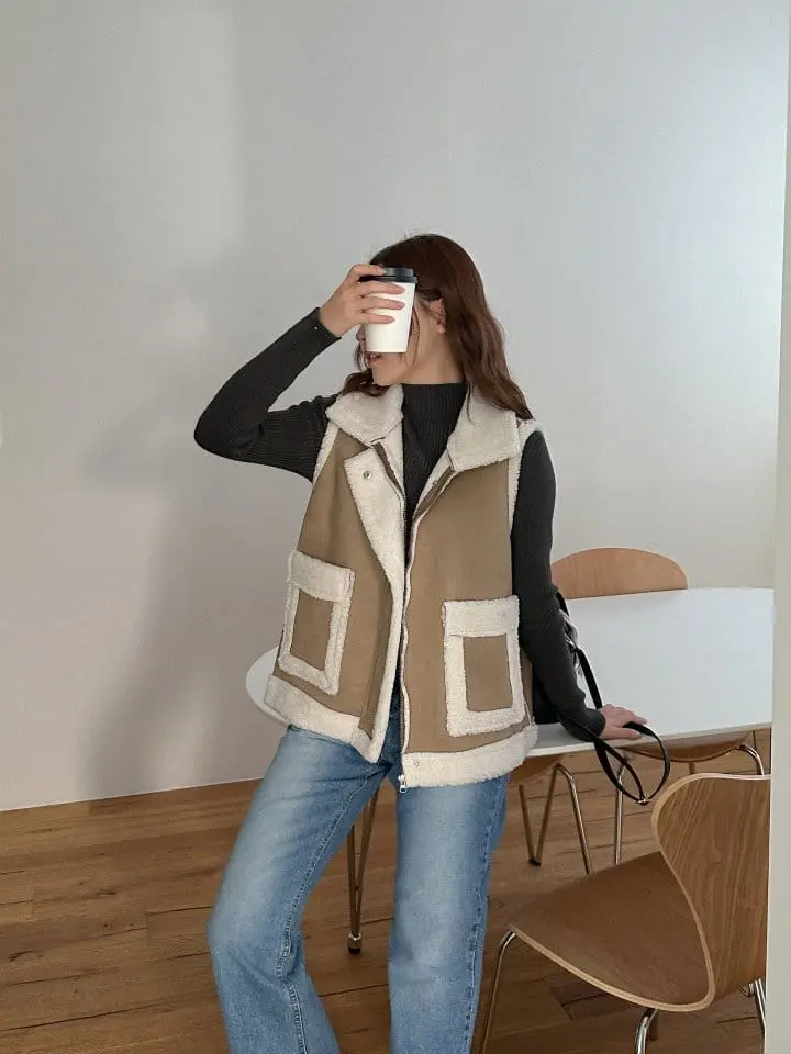 Another Plan - Korean Women Fashion - #womensfashion - H8811 Vest - 9