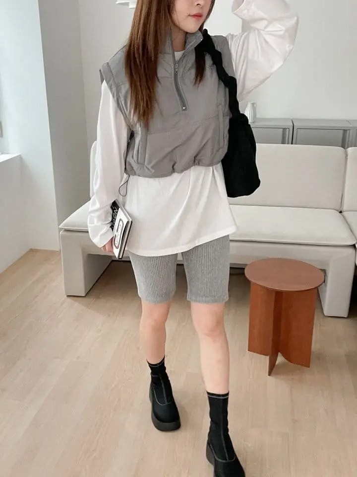 Another Plan - Korean Women Fashion - #womensfashion - 8927 Vest Jacket
