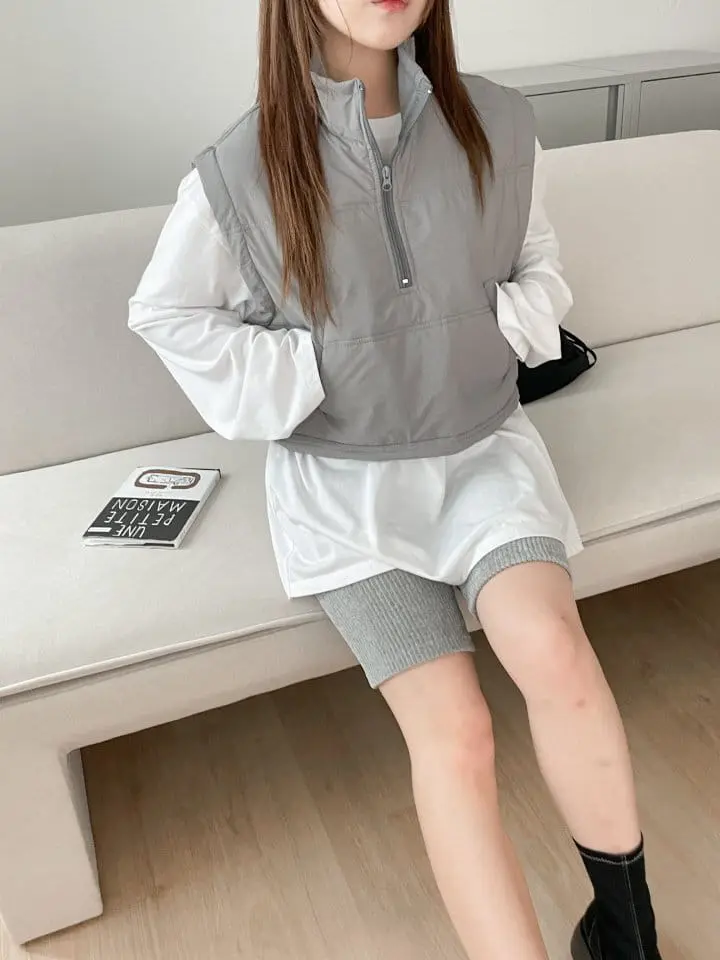 Another Plan - Korean Women Fashion - #womensfashion - 8927 Vest Jacket - 7