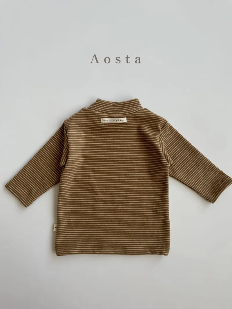 Aosta - Korean Children Fashion - #Kfashion4kids - Signiture Turtleneck Tee - 10