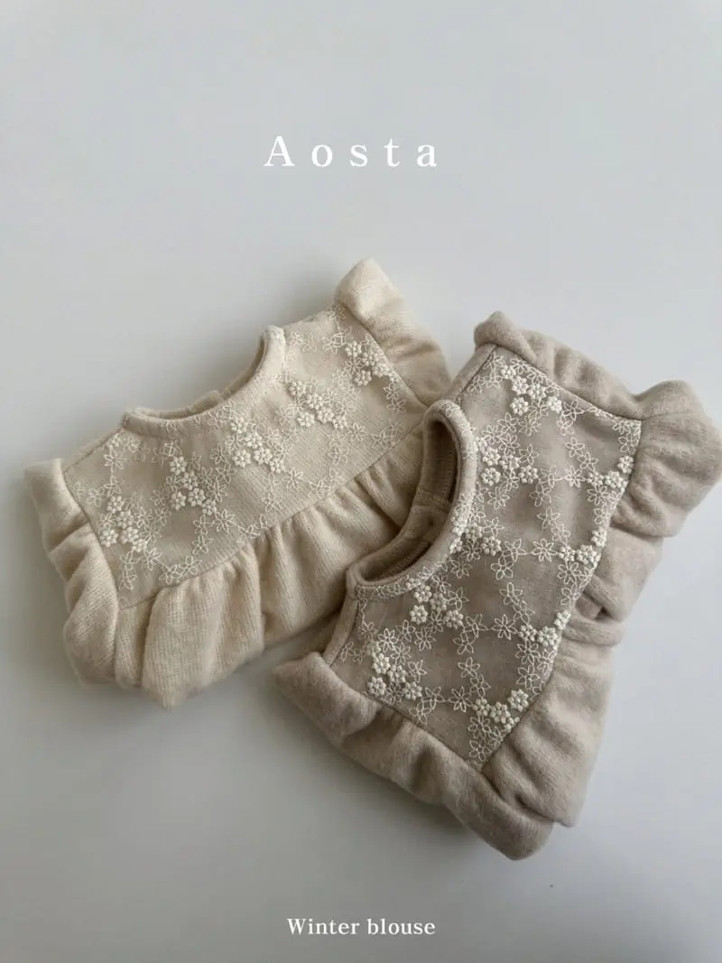 Aosta - Korean Children Fashion - #childofig - Monette Blouse - 4