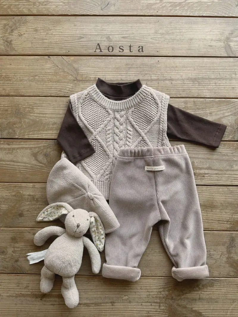 Aosta - Korean Children Fashion - #childofig - Daily Turtleneck Tee - 8