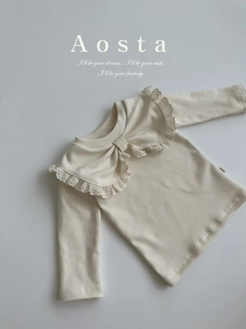 Aosta - Korean Children Fashion - #designkidswear - Peach Blouse - 3