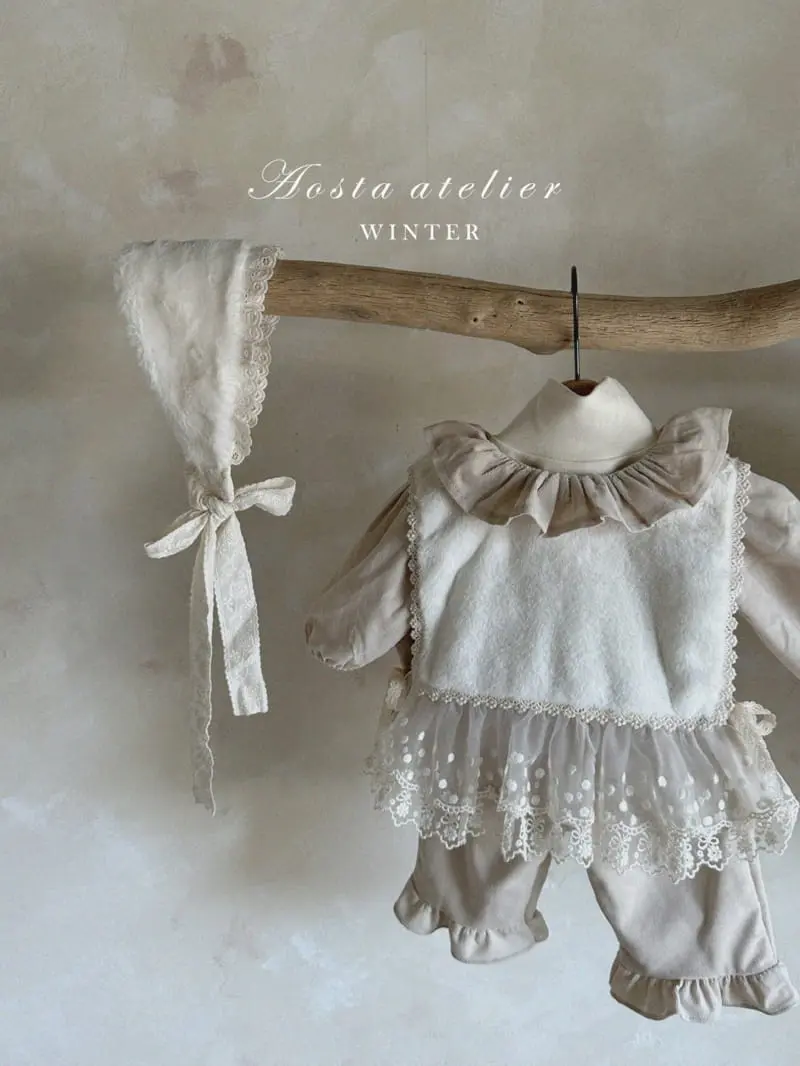 Aosta - Korean Children Fashion - #designkidswear - Olivia Frill Pants - 9