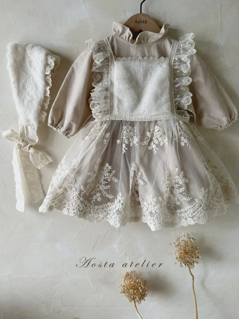 Aosta - Korean Children Fashion - #designkidswear - Sha Layered One-piece - 3
