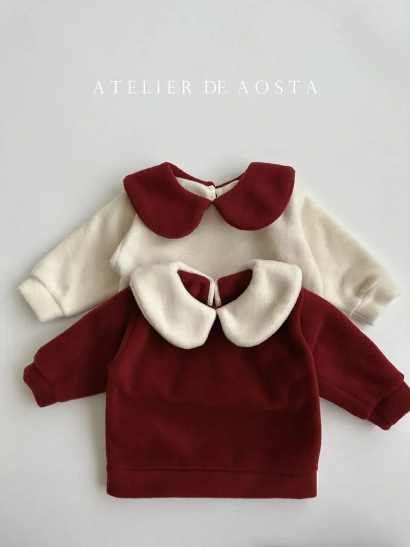 Aosta - Korean Children Fashion - #discoveringself - Winter Collar Tee