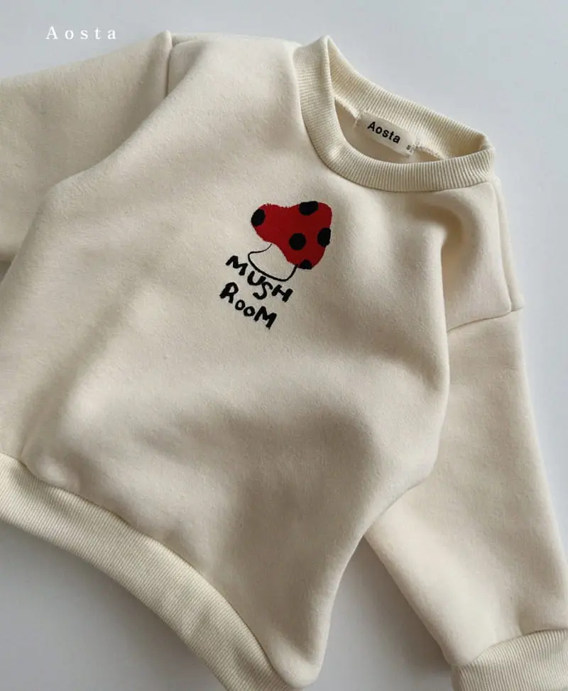 Aosta - Korean Children Fashion - #discoveringself - Mushroom Sweatshirt - 6