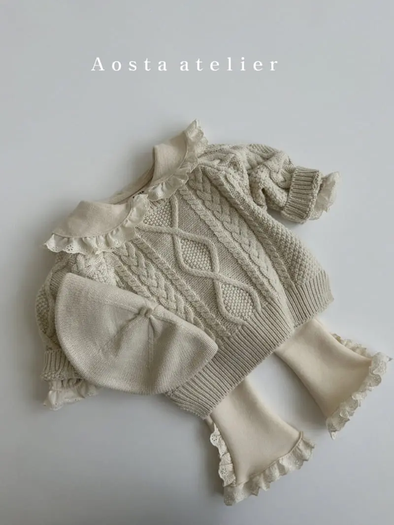 Aosta - Korean Children Fashion - #discoveringself - Knit Pullover - 9