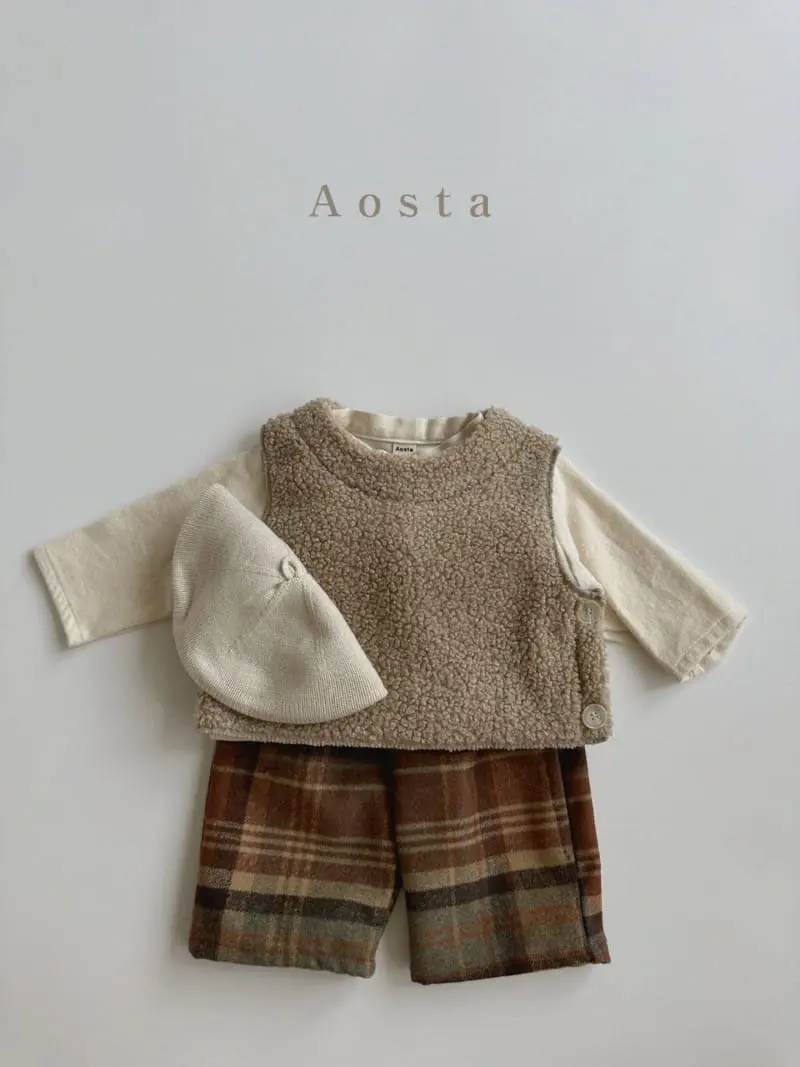Aosta - Korean Children Fashion - #fashionkids - Tete Bear Vest - 10