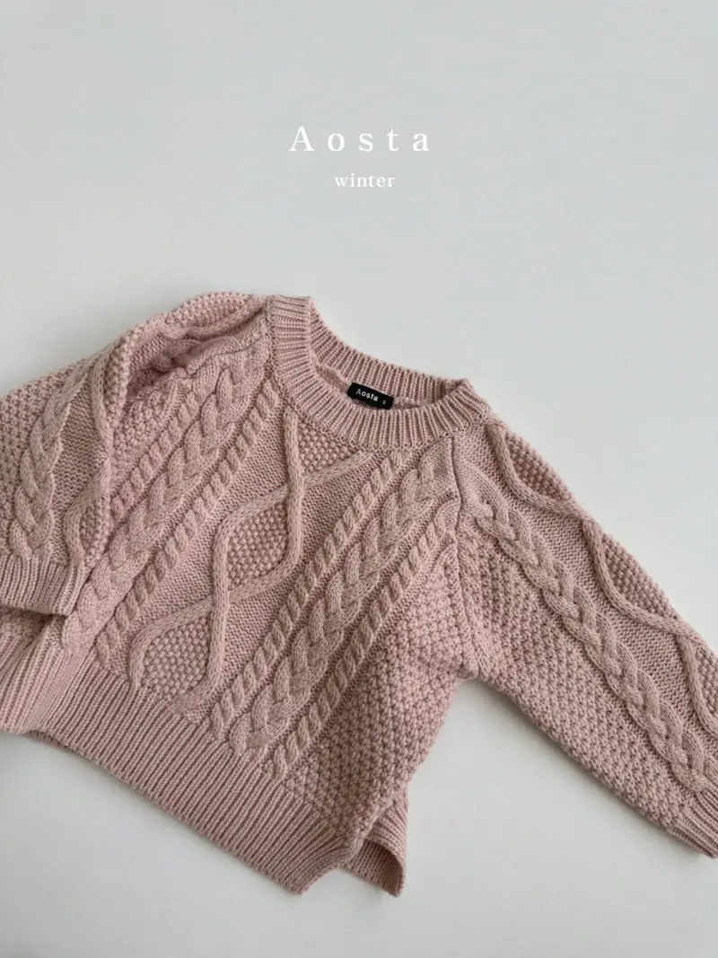 Aosta - Korean Children Fashion - #kidsshorts - Knit Pullover - 11