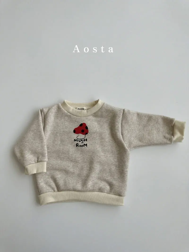 Aosta - Korean Children Fashion - #kidsstore - Mushroom Sweatshirt - 9